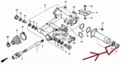 Honda 450 Fm Foreman 00-04 Left Side Rear Outer Tube Seal 91255-HA0-681. Fixed Price $9.95.