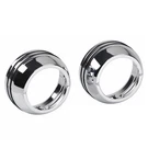 Chrome 49MM Fork Boot Cover Set Harley Dyna Fxdb Fxdc Fxdwg 06-17. Fixed Price $28.98.