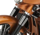 Paul Yaffe Bagger Nation Speed Freak Fork Slider Covers 2013-EARLIER 6.25" Black. Fixed Price $125.00.