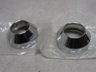 Harley Fxwg, Fxst Chrome Dust Boot Covers, Mid-usa 36311, Never Installed, #4557. Fixed Price $20.00.