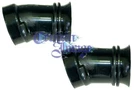 76-80 Kawasaki KZ750 Twin Carburetor Air Cleaner Box Duct Boots 21-K018INAB. Fixed Price $26.95.