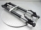 2014 13-16 Triumph Trophy 1215 Oem Fork Tubes Front Suspension Triple Tree Set. Fixed Price $264.61.