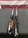 Harley 45400185 45400186 Black Front Left Right Fork Leg Pair 18-25 Breakout Oem. Fixed Price $1250.00.