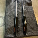 2012 Victory Vegas 8 Ball Jackpot Front Suspension Forks Left Right. Fixed Price $450.00.