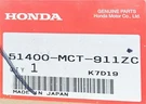 51400-MCT-911ZC Honda Fork ASSY*NH303M*. Fixed Price $430.00.
