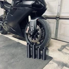 Ducati 848 1098 1198 Front Fork Cover Guards Black - Abs Plastic. Fixed Price $99.99.