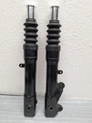 2013 2014 Yamaha Zuma YW50 Oem Front Forks 1CD-F3100-11-00. Fixed Price $200.00.