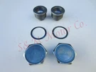 Triumph T140 T150 Fork Tube Top Nuts Washer Kit 1973-83 97-4395 97-4387 97-4166. Fixed Price $69.95.