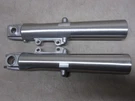 Harley '00-'13 Touring Lower Legs, 46496-00A, 46498-00A, Nice Shape, Used, #4124. Fixed Price $85.00.