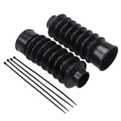 41MM Black Moto Front Fork Boot Gator Cover Harley Dyna Fxdwg Softail Fxst. Fixed Price $28.30.