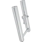 Hot Legs Fork Custom Single Disc Smooth Chrome '07-'17 Flst 06-550. Fixed Price $822.25.