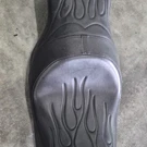 Drag Specialties Flame Stitch Touring Seat 08010993. Fixed Price $200.00.