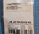 Bikemaster - 429008 O.e. Fork Oil Seals 27X39X10.5. Fixed Price $16.68.