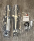 07-17 Harley-davidson Softail Chrome Lower Fork Sliders 46482-07. Fixed Price $373.99.