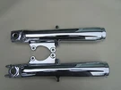 Harley Chrome Touring Fork Slider Legs 1984-1999 Show Quality **exchange Sale***. Fixed Price $339.00.