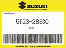 Suzuki Genuine Bush 51123-28E30. Fixed Price $16.00.