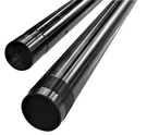Custom Cycle Black Std 43MM Inverted Fork Tubes V-rod Sportster Dyna 710071. Fixed Price $756.95.