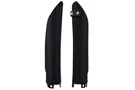 Polisport Black Lower Fork Guards 13-26 Rr, 250 Xtrainer, Rx. Fixed Price $21.95.