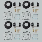 2XCARBURETOR Repair Kit Diaphragm Float For Yamaha XJ600S Seca Ii 92-98 XVS650AT. Fixed Price $20.67.