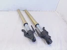 Triumph Street Triple Black Front Left & Right Suspension Fork Leg Tubes. Fixed Price $499.95.