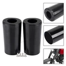 Black Fork Slider Covers Harley 84-13 Touring Electra Road Street Glide Flhx. Fixed Price $58.98.