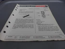 Honda Service Tool News Hydraulic Tappet Bleeder Sheet CB650 VT750 5006-8209. Fixed Price $9.99.