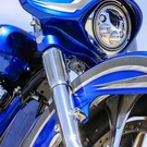 Paul Yaffe Bagger Nation 8.25" Speed Freak Fork Slider Covers 2014-2023 Chrome. Fixed Price $109.99.