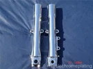 00-06 Chrome Harley Fork Legs Sliders Heritage Flstc 46482-00 Exchange Program. Fixed Price $349.00.