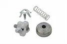 Chrome Fork Steering Damper Knob Kit Harley Davidson By V-twin. Fixed Price $56.47.