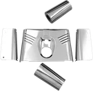 Drag Specialties DS222911 Chrome Ribbed Fork Tins Flstf Fat Boy 86-17. Fixed Price $176.50.