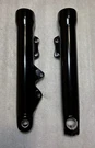 Harley Dyna 2018 Up Black Powder Coated Fork Legs Sliders G5N5-00 No Exchange!. Fixed Price $199.95.