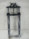 Harley-davidson 07 Electra Glide Cvo Forks Triple Tree Front Suspension Chrome. Fixed Price $565.25.