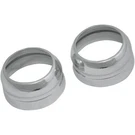 Drag Specialties 63308S2 Fork Boot Covers 1-PIECE Design 0406-0027. Fixed Price $32.05.