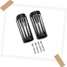 2" Extended Black Fork Boots Harley Road King/street Glide. Fixed Price $90.99.