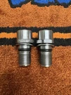 Harley Davidson Fork Tube Plug Bolt Set - Chopper Triple Tree Chrome. Fixed Price $31.00.
