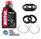 Yamaha Xs 650 Special 1983 Fork Oil Dust Seal Circlip Motul Repair Kit. Fixed Price $44.27.