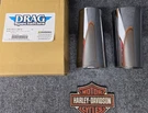 Drag Specialties +2" Chrome Fork Slider Covers 80-13 Flt & 86-12 Flst 0411-0012. Fixed Price $90.00.