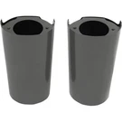 Drag Specialties Black Smooth Stock Length Repl Oem Upper Slider Covers 14-22. Fixed Price $95.63.