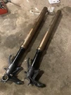 2008 2009 2010 Kawasaki Ninja ZX10R Front Forks Tube Shocks Is Broken. Fixed Price $130.00.