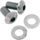 Colony Allen Fork Slider Drain Screws Chrome #9910-4 Harley Davidson. Fixed Price $10.72.