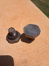 Harley Wg Fork Tube Caps Fl 49-E77 45754-49 45754-60 With Breather Antiques Pan. Fixed Price $23.95.