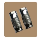 Eddie Trotta Designs TC-964 Fork Bells Xl, Cross-cut Chrome (+2IN.). Fixed Price $492.00.