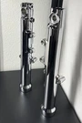 Harley 2000 -05 Fork Legs Fxdx Dyna Super Glide Sport Chrome 3/4 Slider Exchange. Fixed Price $575.00.