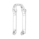 Rockshox Lower Leg For Pike 27B - Diffusion Black B3 11.4018.091.027. Fixed Price $383.46.