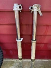 Oem Made In Japan Showa Front Forks Suspension Assembly From 1995 Suzuki RM250. Fixed Price $109.99.