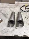 01 Suzuki Intruder Volusia Upper Top Fork Covers Mounts. Fixed Price $7.99.