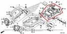 New Oem Honda Rubicon Trx 500 Front Center Cover Panel. Fixed Price $134.95.