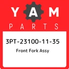 3PT-23100-11-35 Yamaha Front Fork Assy 3PT231001135, New Genuine Oem Part. Fixed Price $549.41.