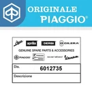 Piaggio 6012735 Steering Hose Cpl.part Sx. Fixed Price $1309.21.