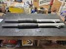 2005-26 Yamaha Front Forks Boot Clamp Oem Used Tested Pair. Fixed Price $220.00.